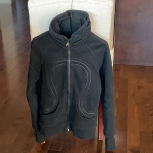 Lulu skuba hoodie with mock hood